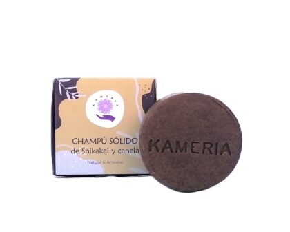 CHAMPÚ SÓLIDO DE SHIKAKAI Y CANELA